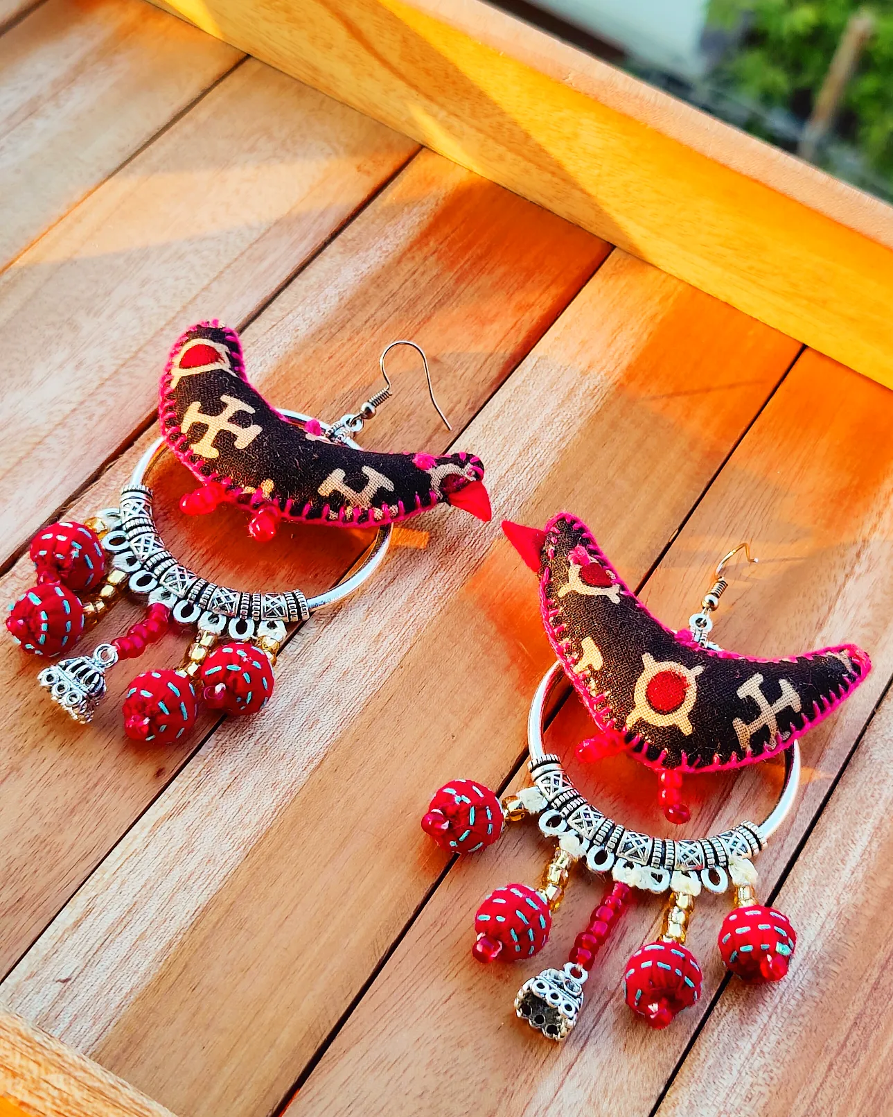 Handmade Pakhi Earring - Image 8