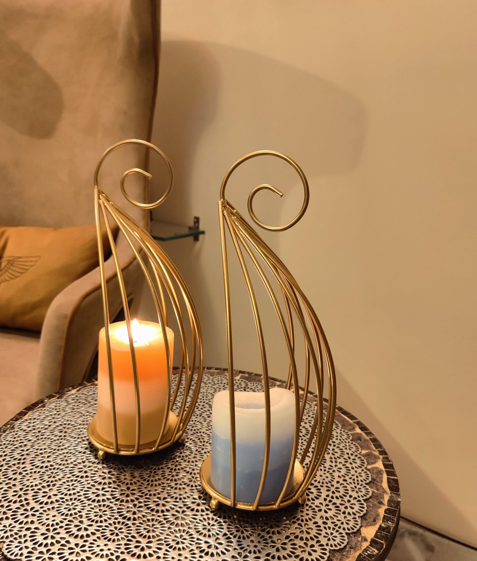 Crescent Candle Stand - Image 3