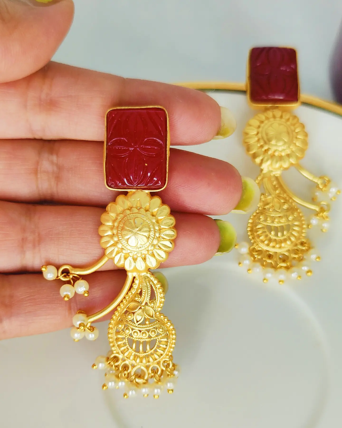 Sonakshi Earrings - Image 3